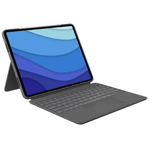Logitech Combo Touch ochranný kryt s klávesnicí UK pro Apple iPad Pro 11