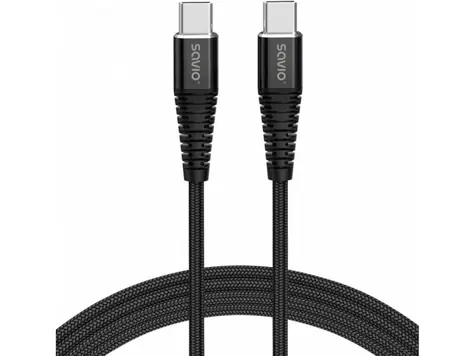 SAVIO CL-160 USB-C kabel / 480 Mbit/s / 2m