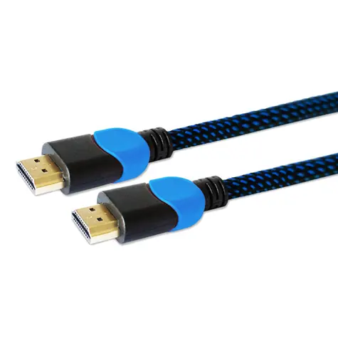 SAVIO GCL-02 Kabel HDMI A - HDMI A M/M 1.8m černo-modrá