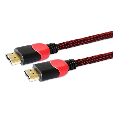 SAVIO GCL-04 Kabel HDMI A - HDMI A M/M 3m černo-červená