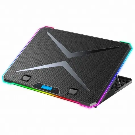 EVOLVEO Ania 9 RGB černá / chladicí podstavec pod notebooky 10