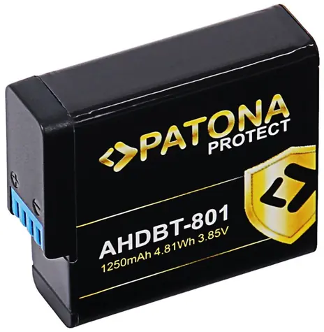 PATONA baterie pro digitální kameru GoPro Hero 5/6/7/8 1250mAh / Li-Ion / Protect