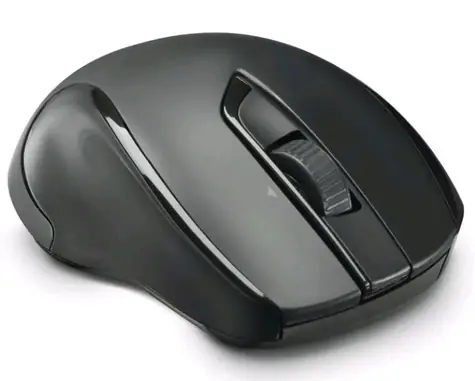 Hama MW-900 V2 černá / bezdrátová laserová myš / 7 tlačítek / 3200 DPI / USB