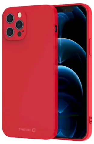 SWISSTEN SOFT JOY Pouzdro pro SAMSUNG GALAXY A54 5G červená