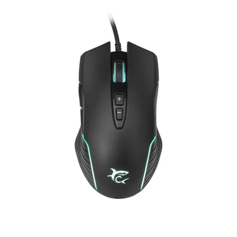 White Shark GM-5003 AZARAH černá / Herní myš / optická / 6400 DPI / 7 tlačítek / USB