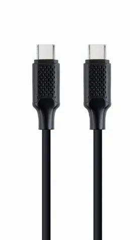 Gembird USB-C (M) - USB-C (M) 2.0 kabel / 1.5m / PD / černý