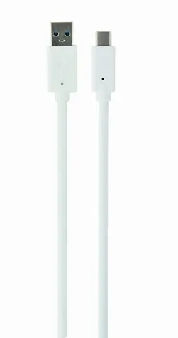 Gembird USB 3.0 A (M) - USB-C (M) kabel 1m bílá