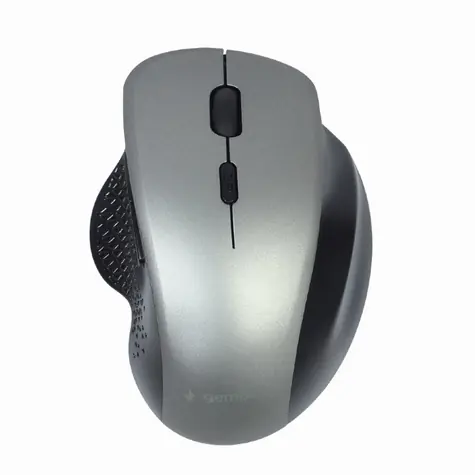 Gembird MUSW-6B-02 šedá / bezdrátová optická myš / 1600 DPI / USB