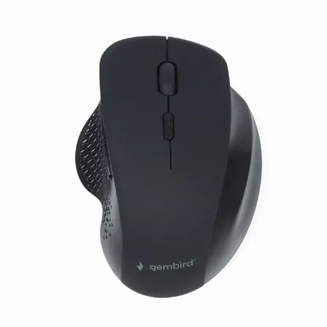 Gembird MUSW-6B-02 černá / bezdrátová optická myš / 1600 DPI / USB