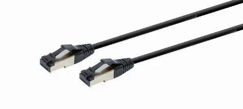 Gembird SFTP CAT8 5m / patch kabel / s ochranou / černá