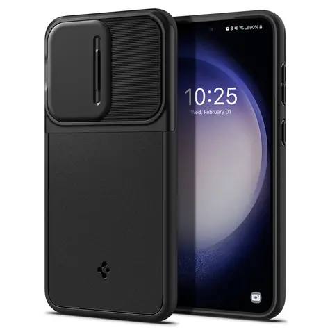 Spigen Optik Armor ochranný kryt pro Samsung Galaxy S23+ černá
