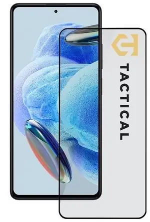 Tactical Glass Shield 5D sklo pro Xiaomi Redmi Note 12 Pro 5G černá 
