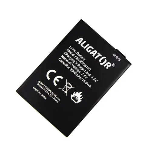Aligator baterie Li-Ion 3900mAh pro Aligator S6100/S6550 Duo