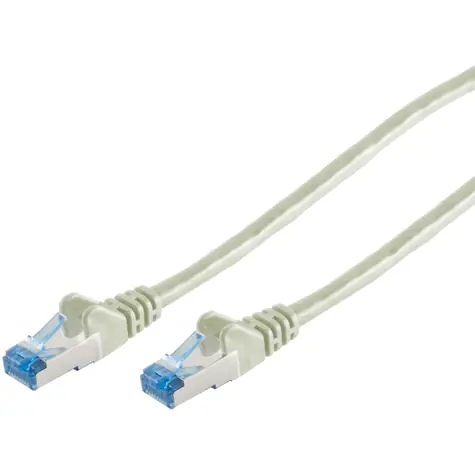 OEM Patch kabel CAT6a RJ45 S/FTP 0.25m šedá
