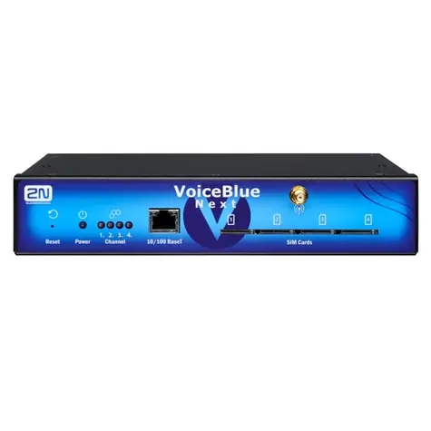 2N ATEUS-5051044W VoiceBlue Next / IP GSM brána / 4xUMTS (Telit) / LCR / SMS / PoE / ME