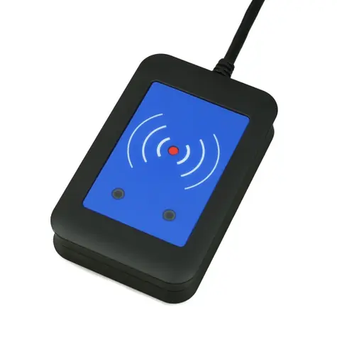 2N ATEUS-9137424E externí PC čtečka RFID karet 125 kHz + 13.56 MHz / zabezpečená / USB