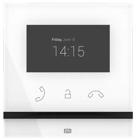 2N ATEUS-91378501WH Indoor Compact bílá / vnitřní video jednotka / 4.3