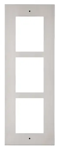 2N ATEUS-9155013 IP Verso nikl - rámeček pro instalaci do zdi / 3 moduly