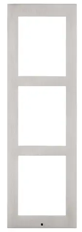 2N ATEUS-9155023B IP Verso nikl - rámeček pro instalaci na povrch / 3 moduly