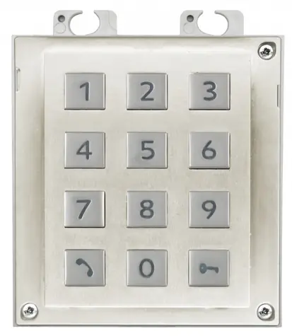 2N ATEUS-9155031 IP Verso nikl - rozšiřující modul klávesnice