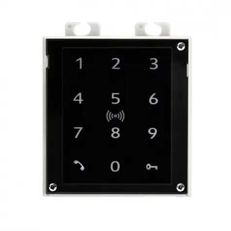 2N ATEUS-9155081 IP Verso / rozšiřující modul dotykové klávesnice a čtečky RFID 13.56 MHz+125 kHz / NFC / UID