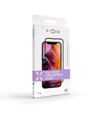 FIXED Full-Cover Ochranné tvrzené sklo pro Motorola Moto G73 5G černá / lepení přes celý displej