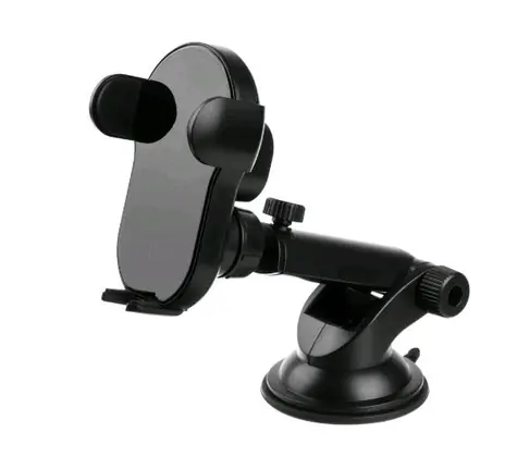 FIXED Matic XL Automatický držák do auta s rychlým bezdrátovým nabíjením na sklo nebo palubní desku 15W černá