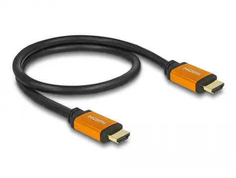 Delock Vysokorychlostní kabel HDMI 0.5 m / 48 Gbps / 8K / 60 Hz 