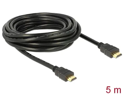 Delock Kabel High Speed HDMI s Ethernet HDMI A (M) - HDMI A (M) 5m / 4K 