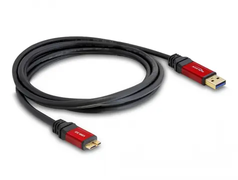 Delock Kabel USB 3.0 Typ-A (M) - USB 3.0 Micro-B (M) 3m