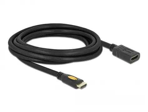 Delock Prodlužovací kabel High Speed HDMI s Ethernet HDMI A (M) - HDMI A (F) 3m