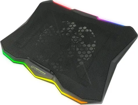 Esperanza EGC110 Xalok černá / chladicí podložka pro notebook / až 17