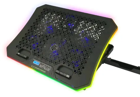 Esperanza EGC109 černá / chladicí podložka pro notebook / až 19