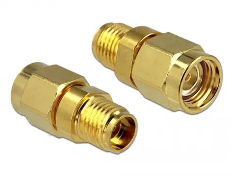 Delock Adapter RP-SMA Plug - SMA Jack