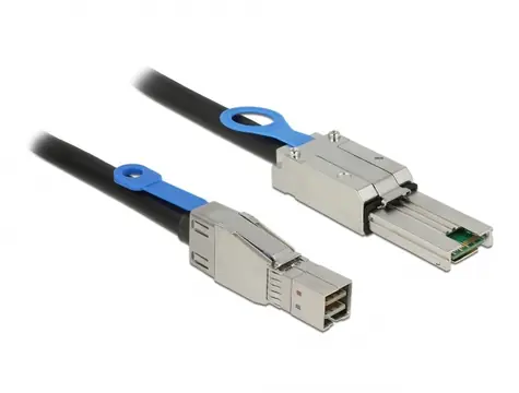 Delock Kabel Mini SAS HD SFF-8644 - Mini SAS SFF-8088 1m černá