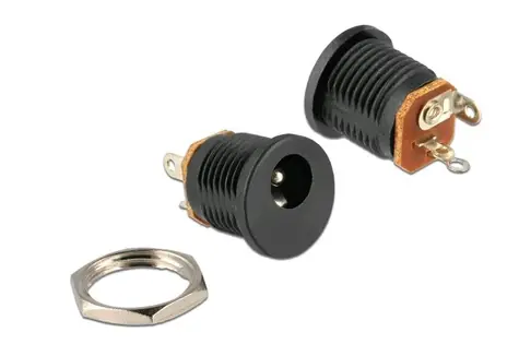 Delock instalační Socket DC 2.1 x 5.5 mm