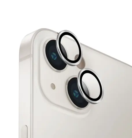 Uniq Optix ochranné skla čoček pro Apple iPhone 14/14 Plus stříbrná
