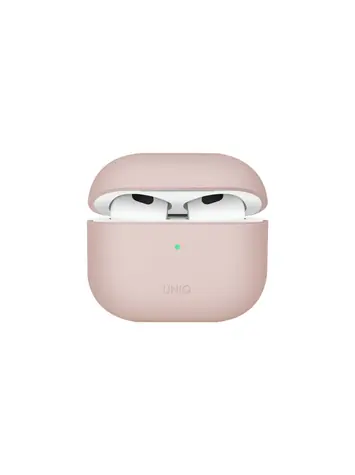 Uniq Lino Hybrid silikonové pouzdro pro Apple AirPods 2021 růžová