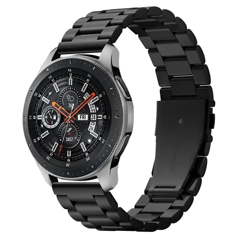 Spigen Modern Fit nerezový řemínek Galaxy Watch 46mm černá