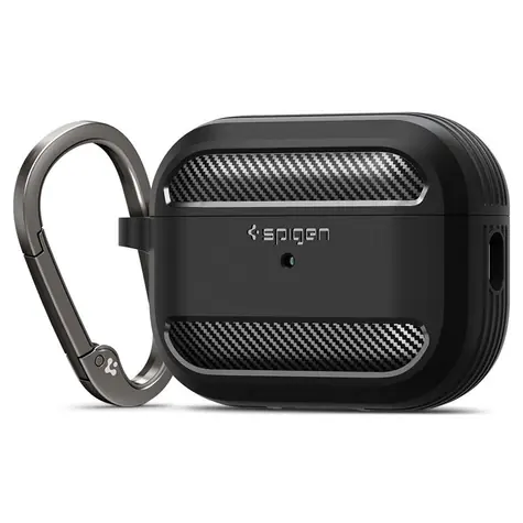 Spigen Rugged Armor pouzdro pro Apple AirPods Pro 2 černá