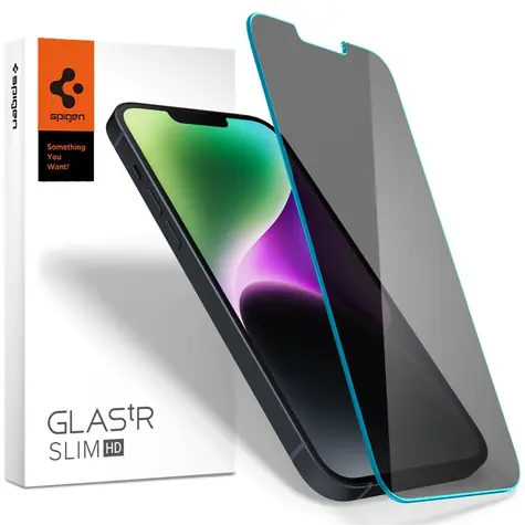 Spigen tR Slim HD Anti-Glare Privacy ochrané sklo pro Apple iPhone 14 Plus/13 Pro Max