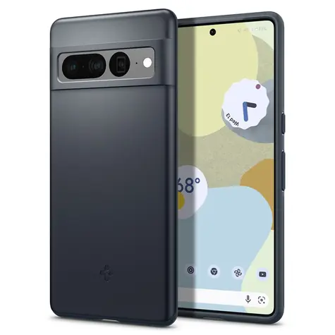 Spigen Thin Fit ochranný kryt pro Google Pixel 7 Pro (metal slate) černá