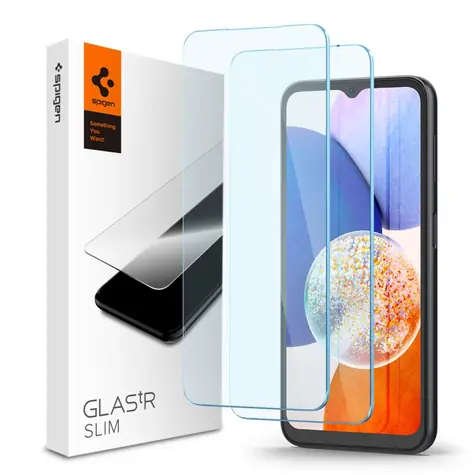 Spigen Glass tR Slim ochrané sklo pro Samsung Galaxy A14 5G/A14 LTE 2ks