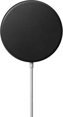 Nomad kožené pouzdro pro bezdrátovou nabíječku MagSafe černá