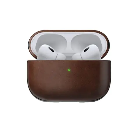 Nomad Leather Case pouzdro pro Apple Airpods Pro 2 hnědá