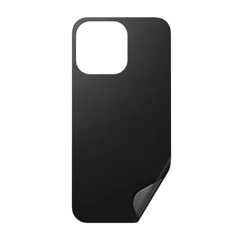 Nomad Leather Skin kožený polep pro Apple Phone 13 Pro černá