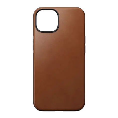Nomad Modern Leather MagSafe kryt pro Apple iPhone 14 hnědá