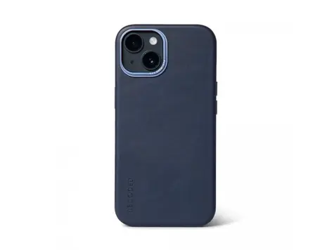 Decoded Leather BackCover kryt pro Apple iPhone 14 modrá