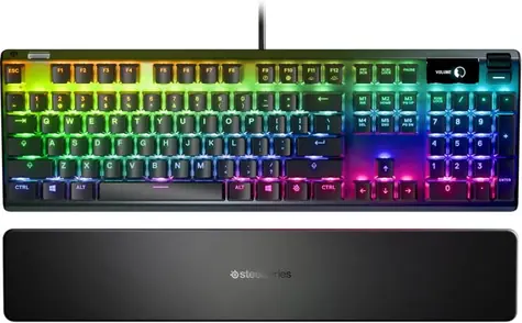 SteelSeries Apex Pro (US) černá / Herní klávesnice / Mechanická / OmiPoint / RGB podsvícení / US layout