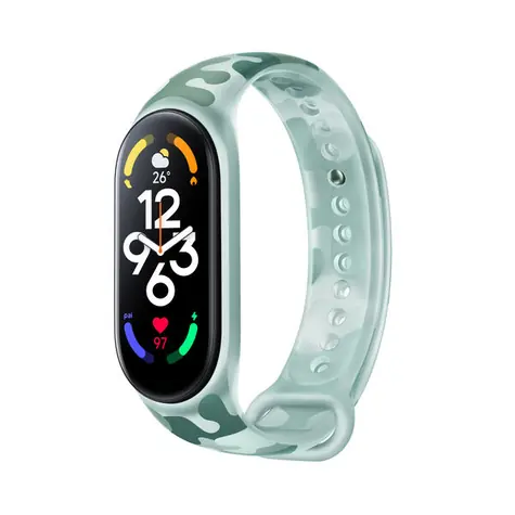 Xiaomi Náhradní řemínek pro Xiaomi Smart Band 7 - KHAKI GREEN (zelená)